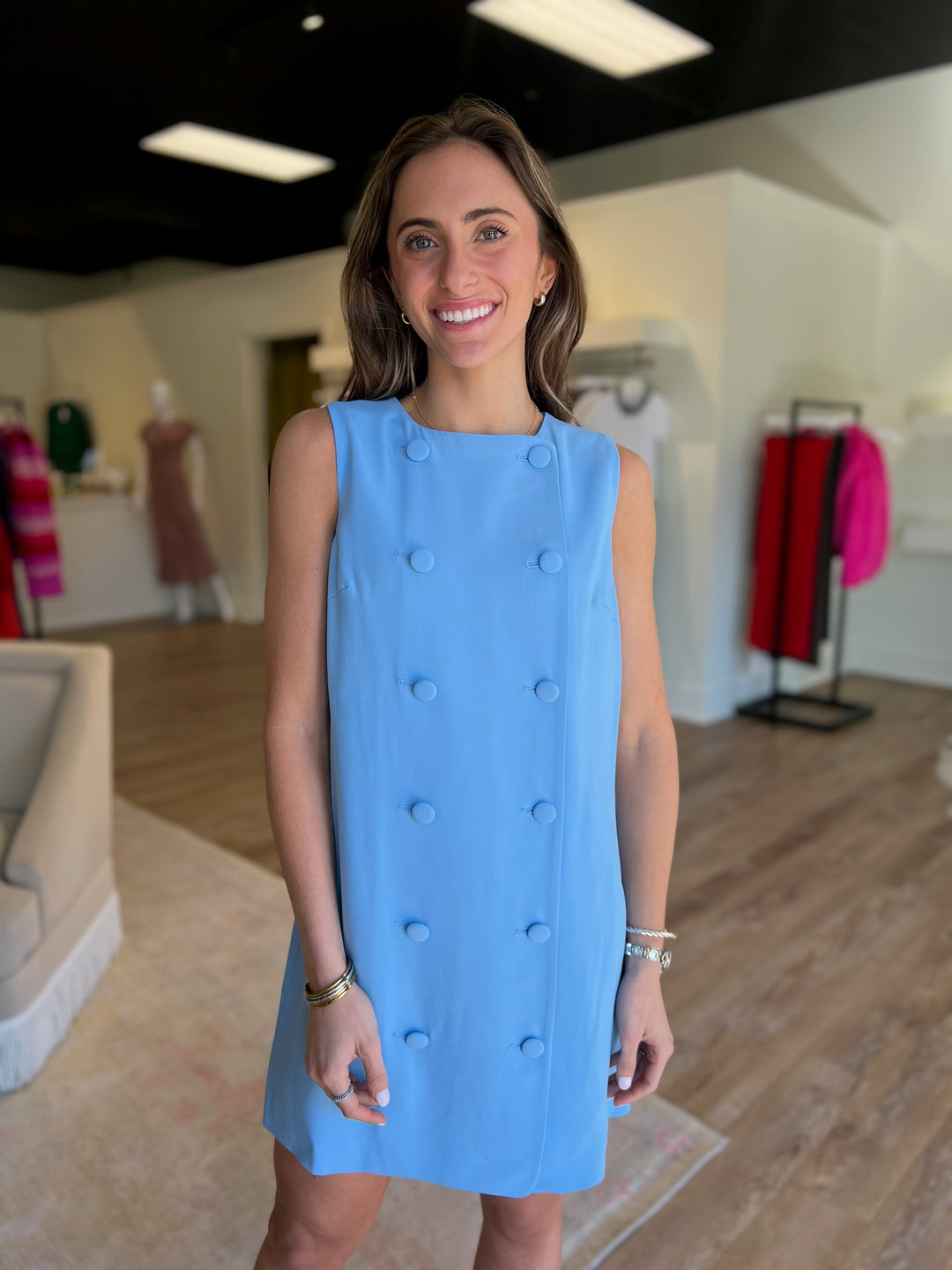 Alayah Dress in Blue Sky
