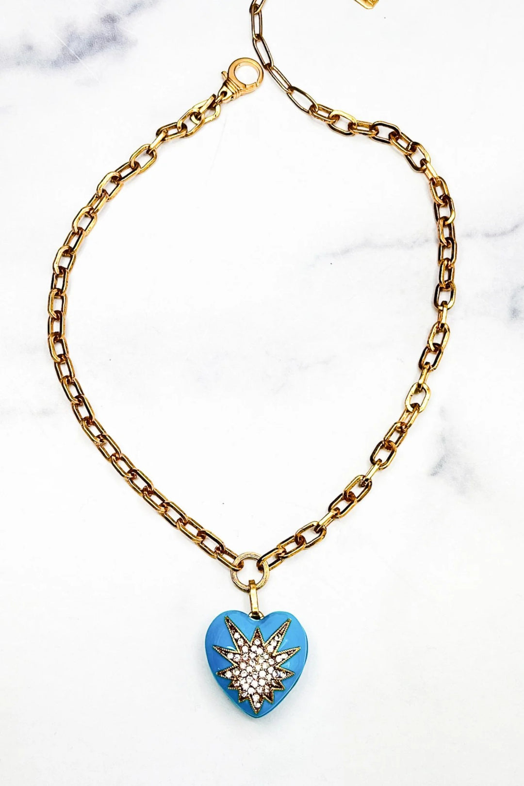 Heart of Tefiti Necklace- TURQ