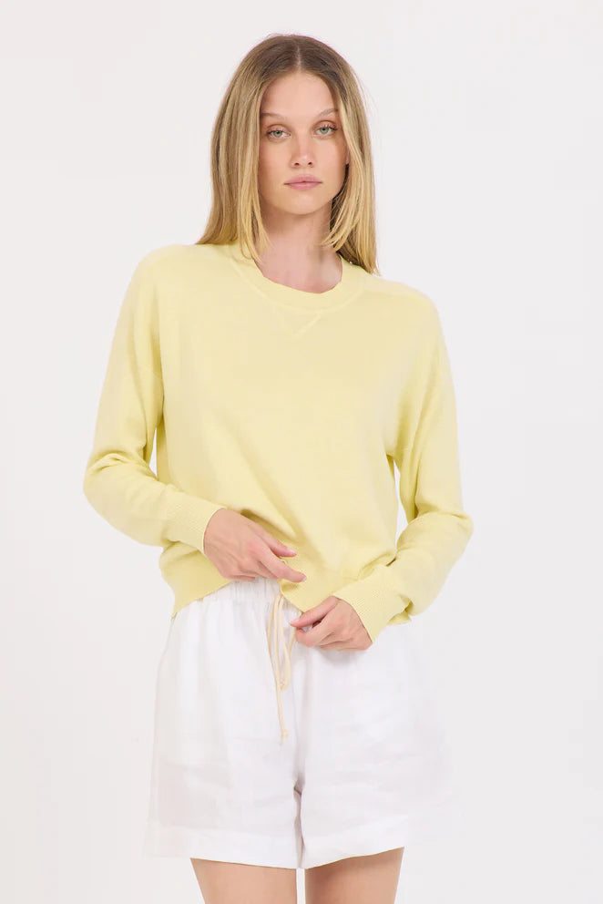 Warwick Pullover in Lemon