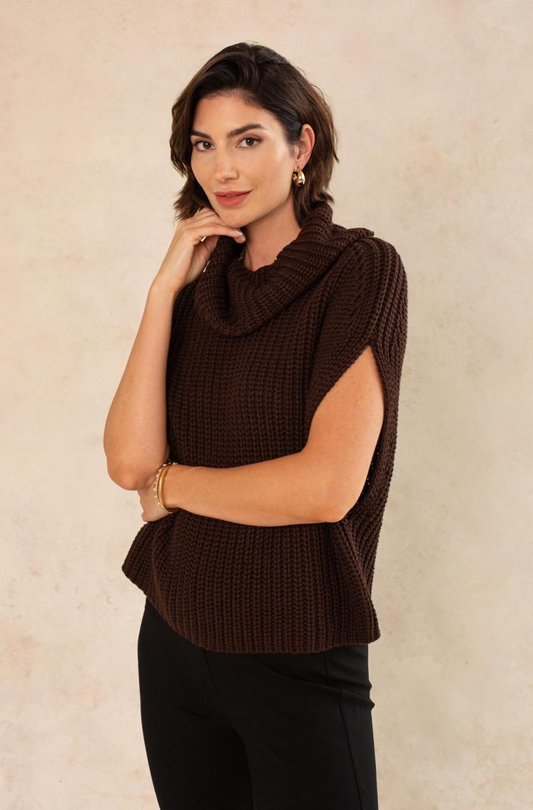 Cate Sweater in Coffee Bean