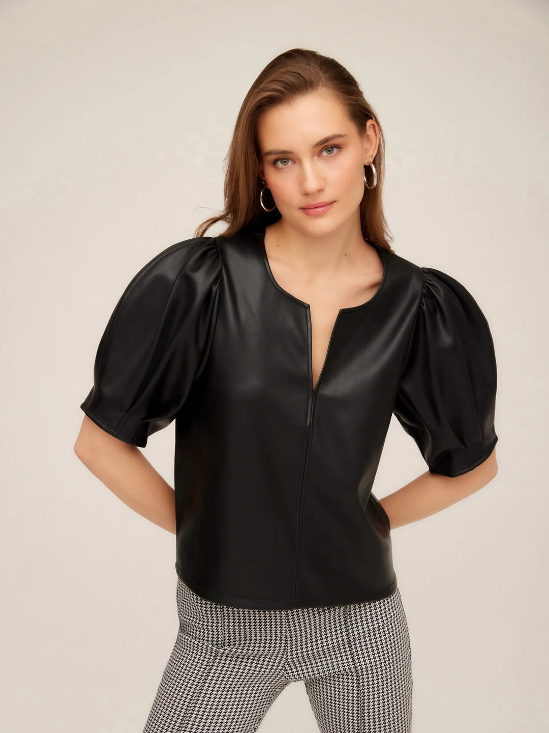 Poof Blouse in Black