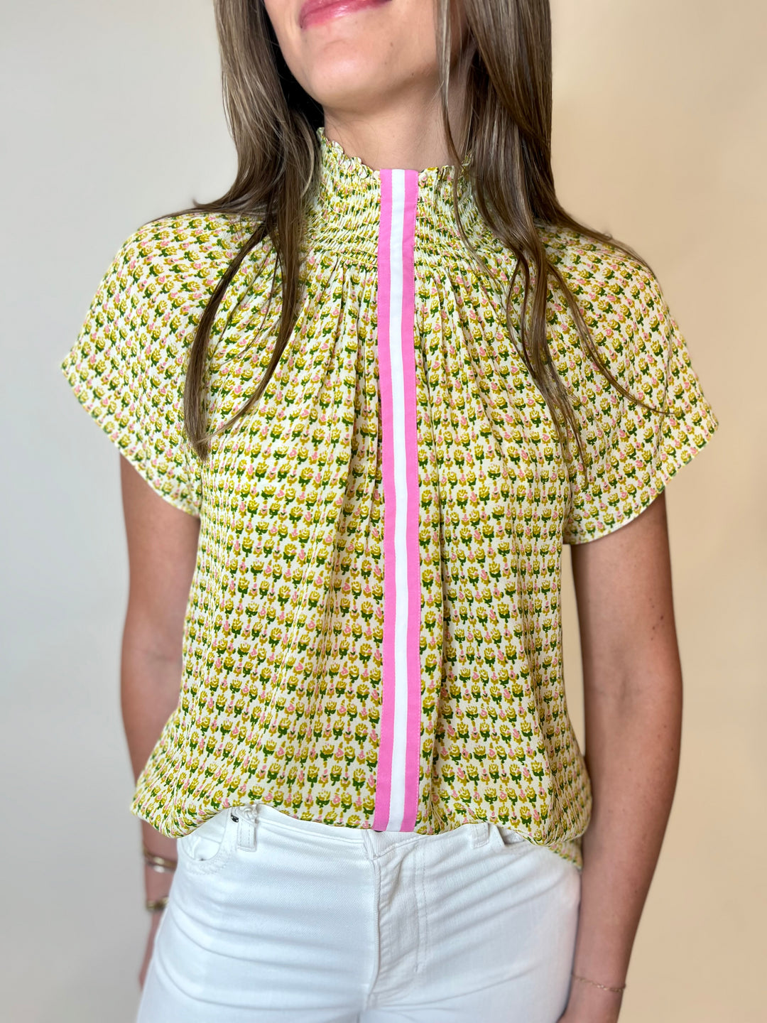 Brooklyn Short Sleeve Blouse