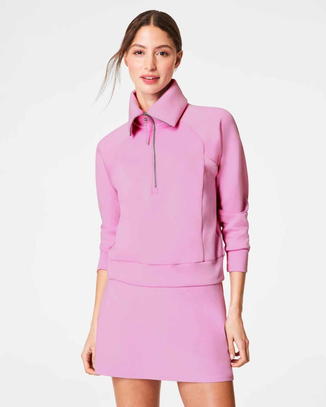 Air Essentials Half Zip in Petunia