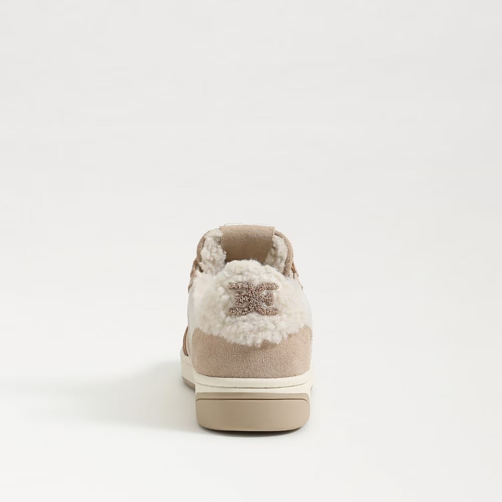 Harper Cozy Sneaker in  Oat/Naturemist Suede