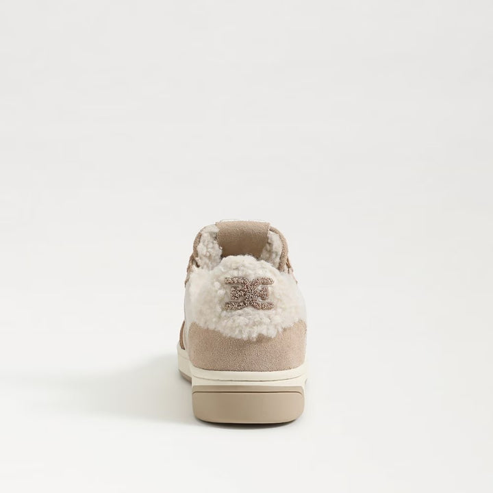 Harper Cozy Sneaker in  Oat/Naturemist Suede