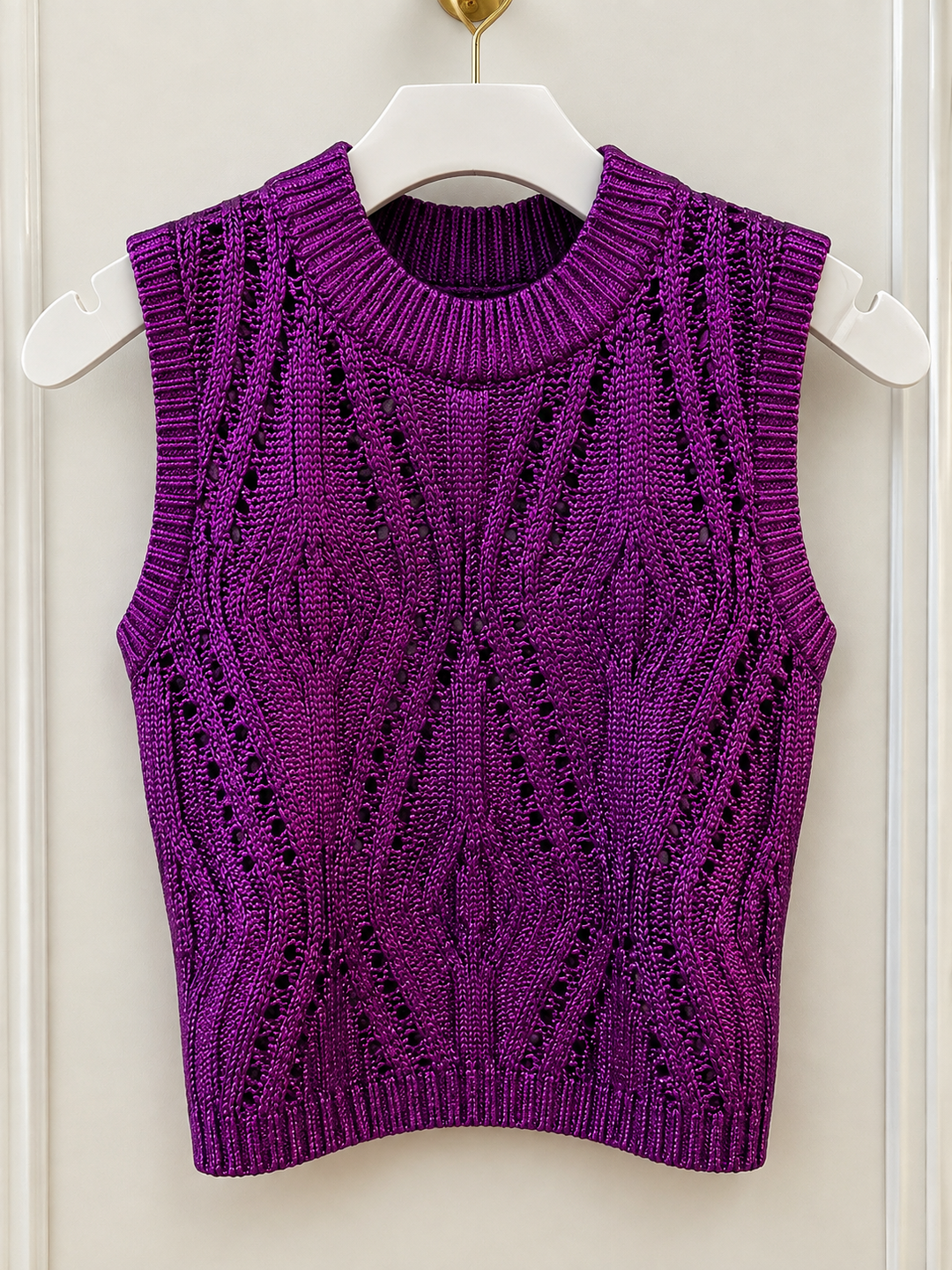 Mcguire top in purple
