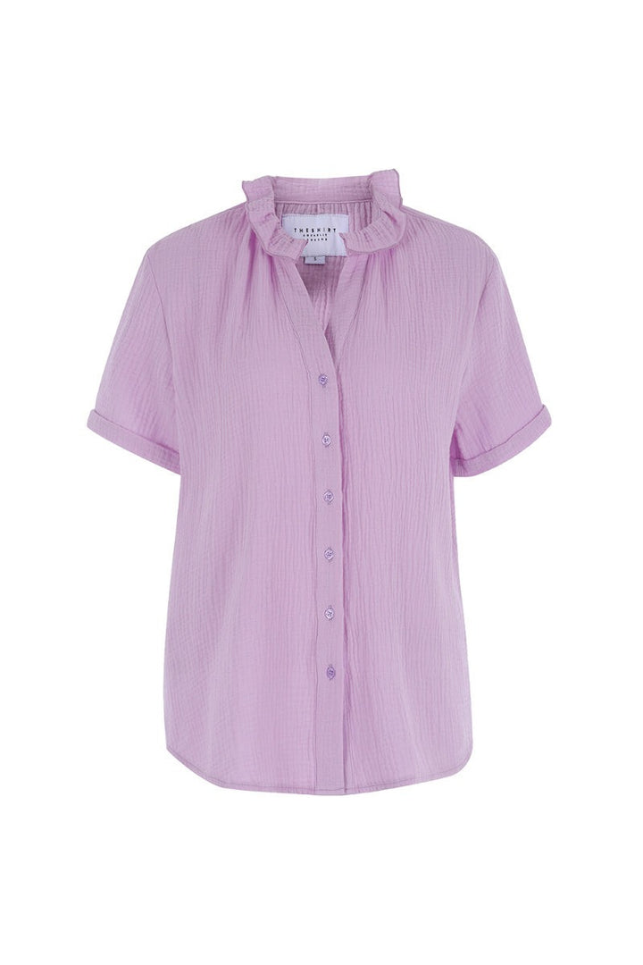 Short Sleeve Top in Lavender