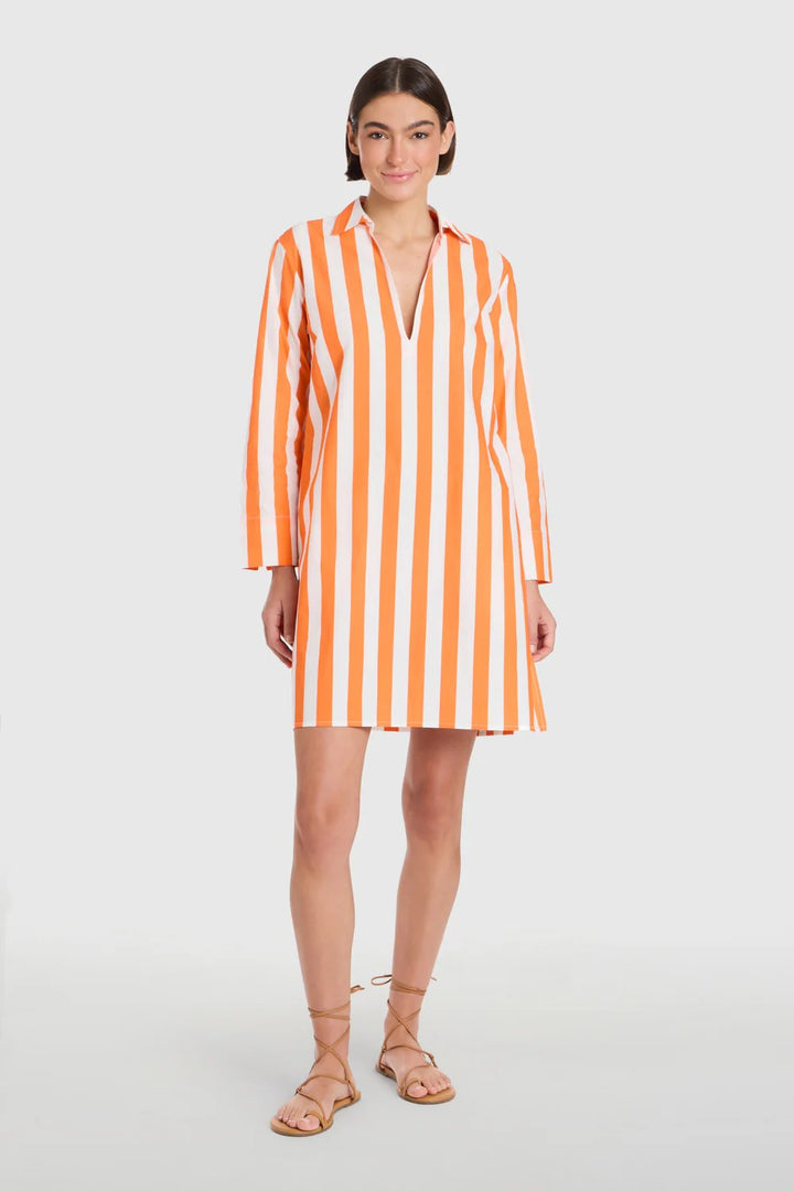 Short Kurta- Sunny Stripes