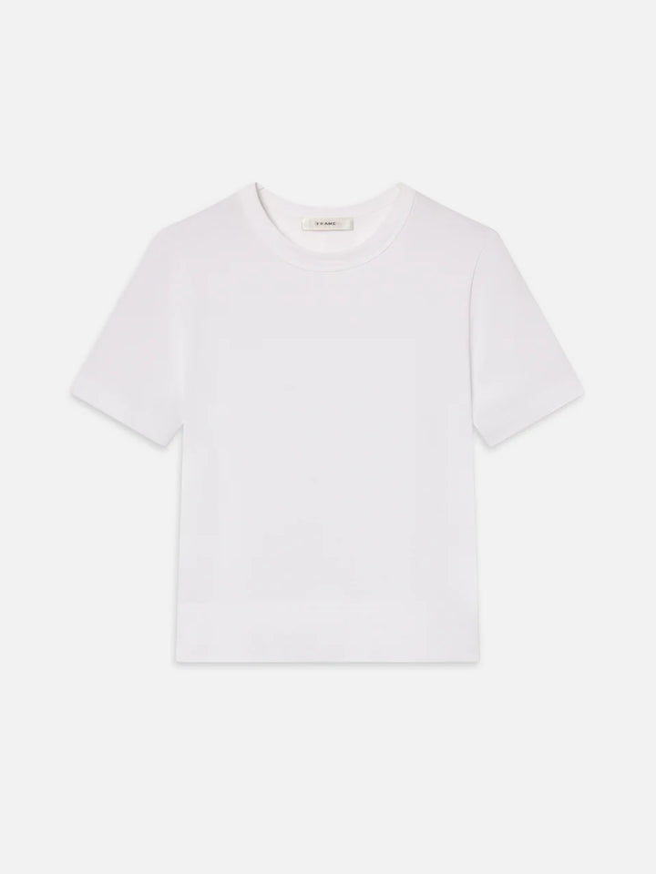 The Boxy Tee in White