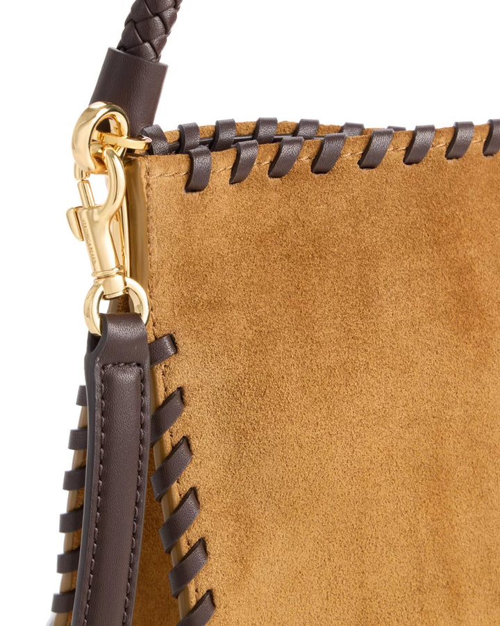 Vida Suede Shoulder Bag I Acorn Multi