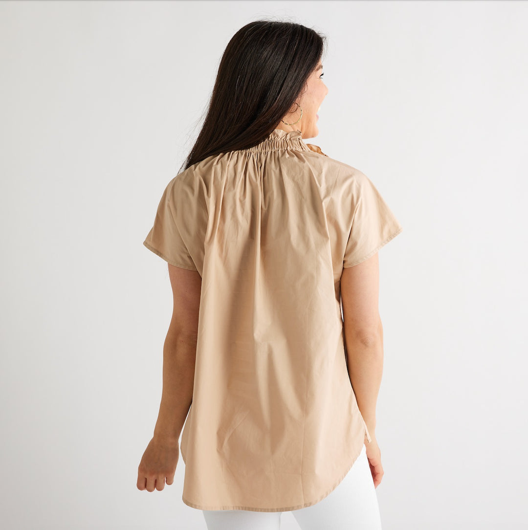 Emily Top in Camel