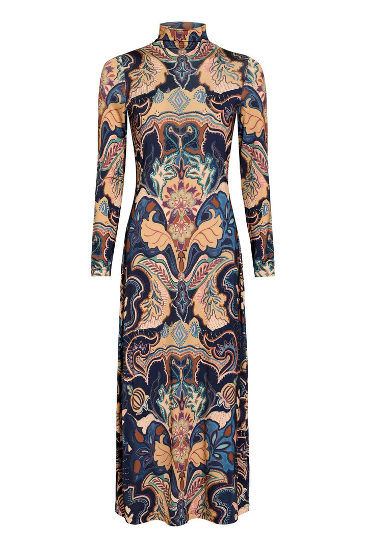 Paxton Dress in Saddle