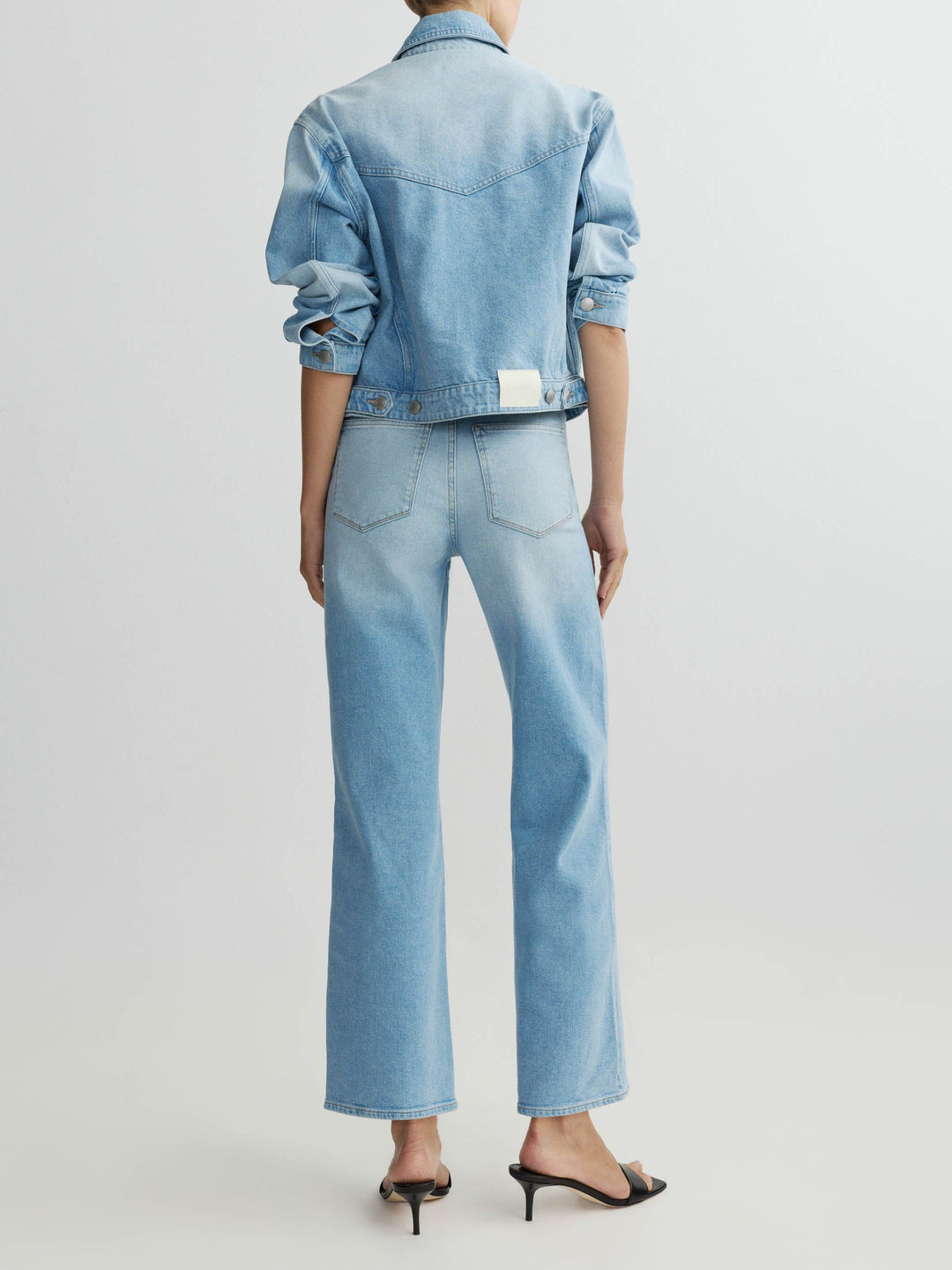 Karmine Refined Wide Leg High Rise 28" in Summer Days