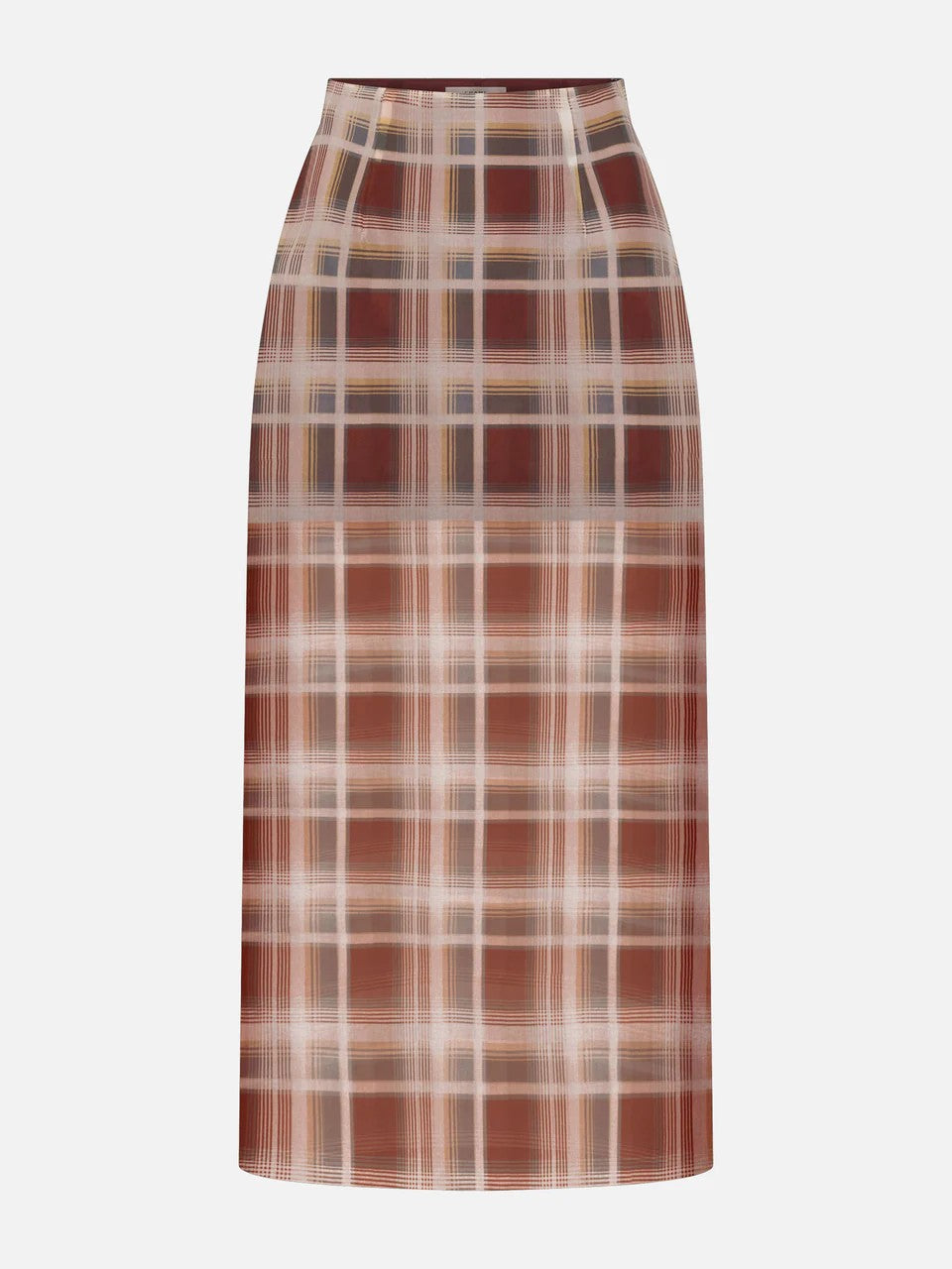 The Plaid Organza Skirt