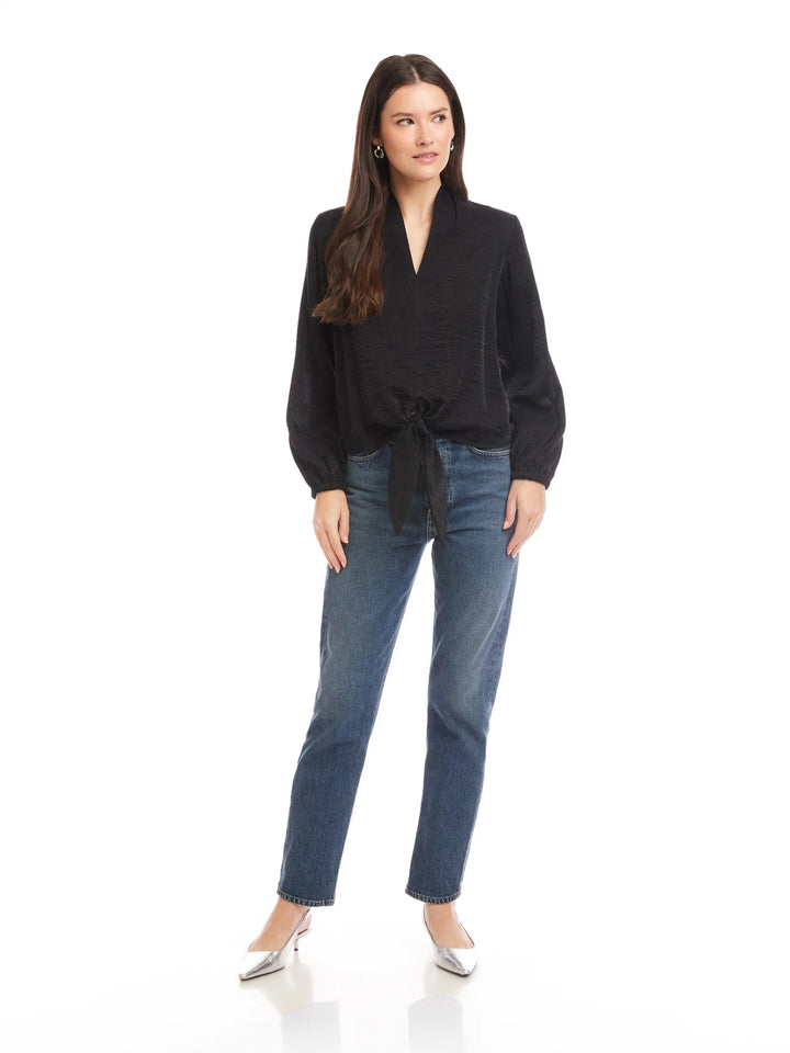Scarlet Top in Black