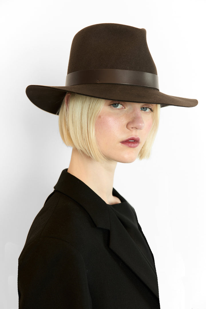 Ross Hat in Chocolate