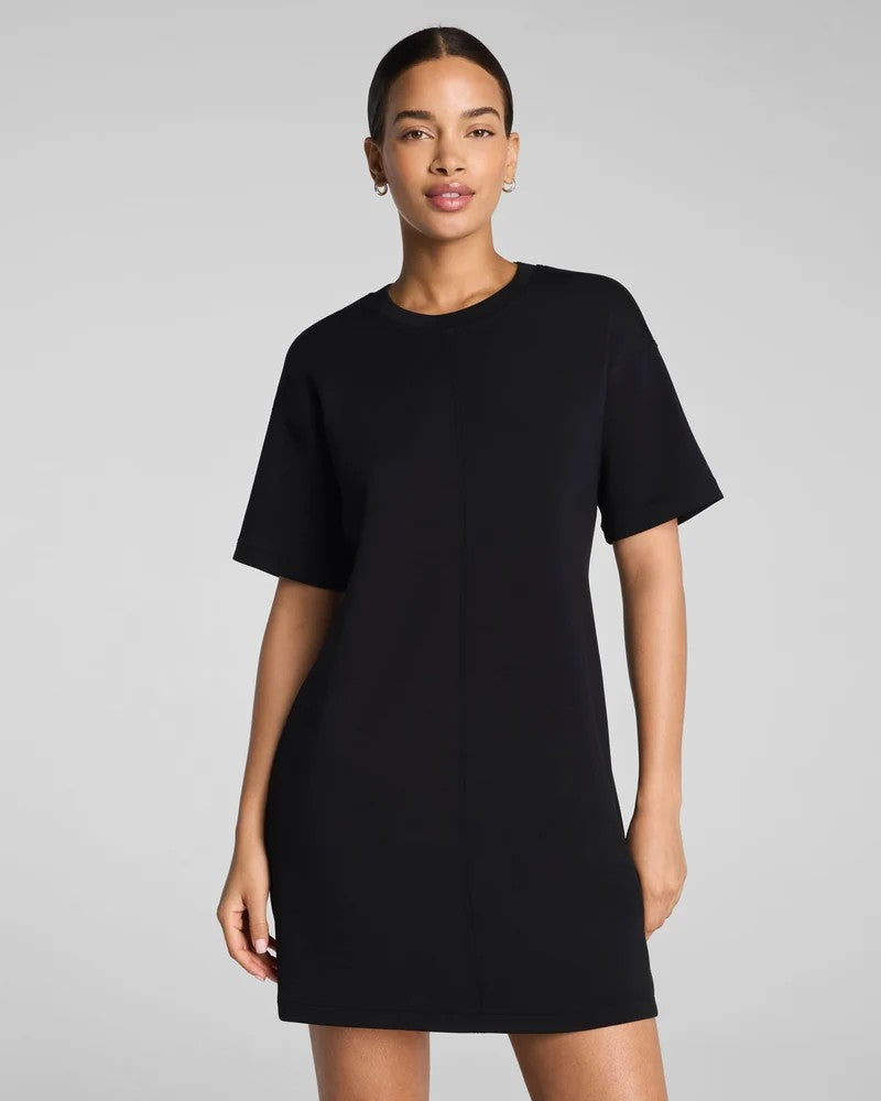 AIRESSENTIALS Mini T-Shirt Dress in Very Black
