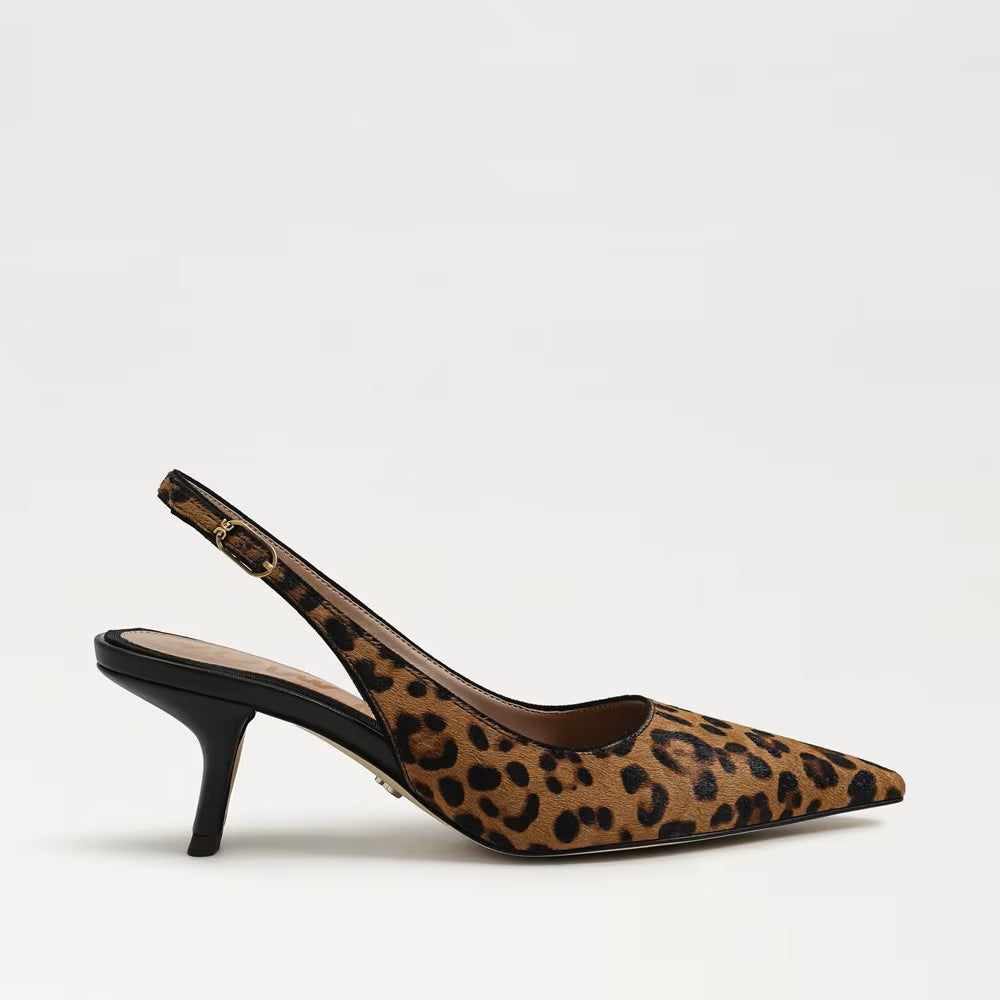 Bianka Slingback Pump in Valley Leopard