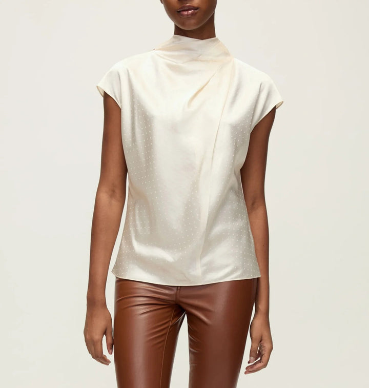 Leilany Top in Ecru