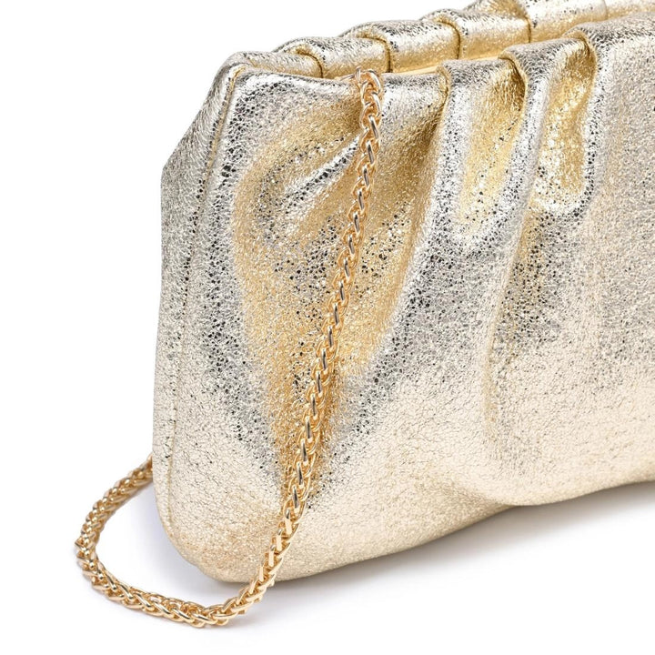 Slouch Clutch - Gold