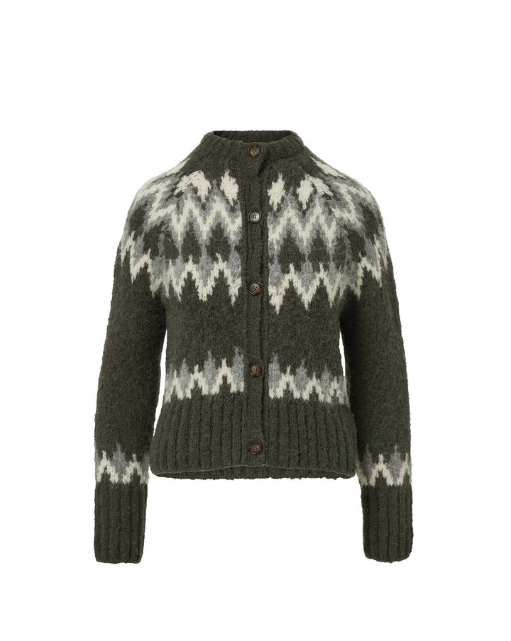 Christina Fair Isle Cardigan