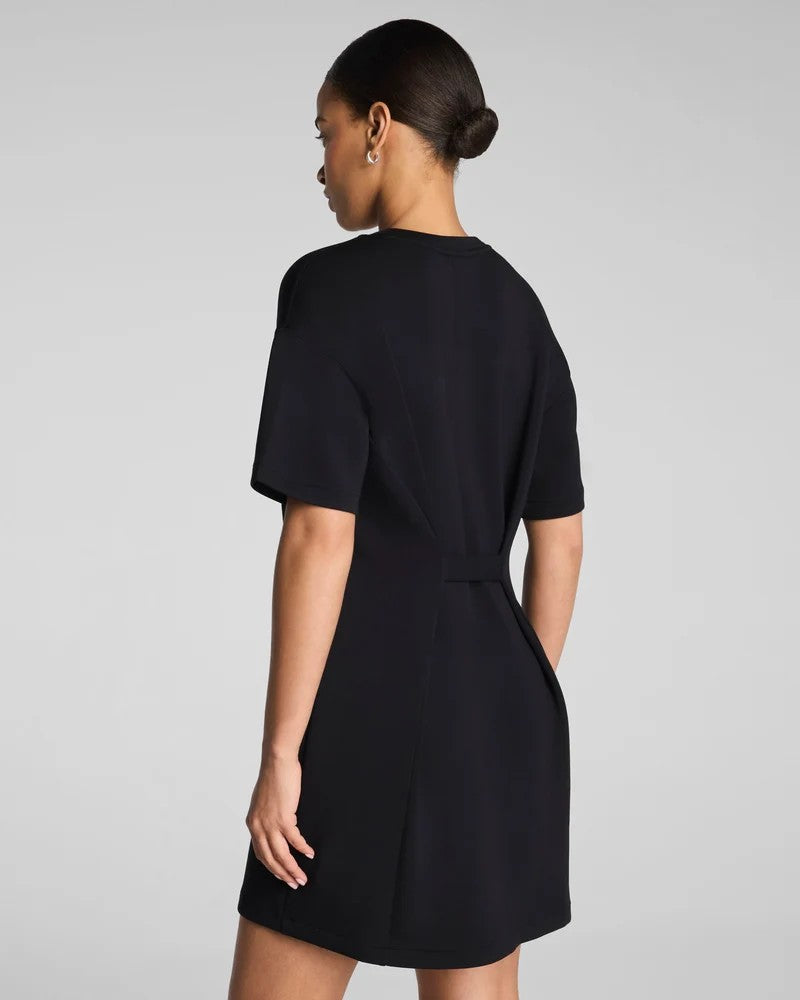 AIRESSENTIALS Mini T-Shirt Dress in Very Black