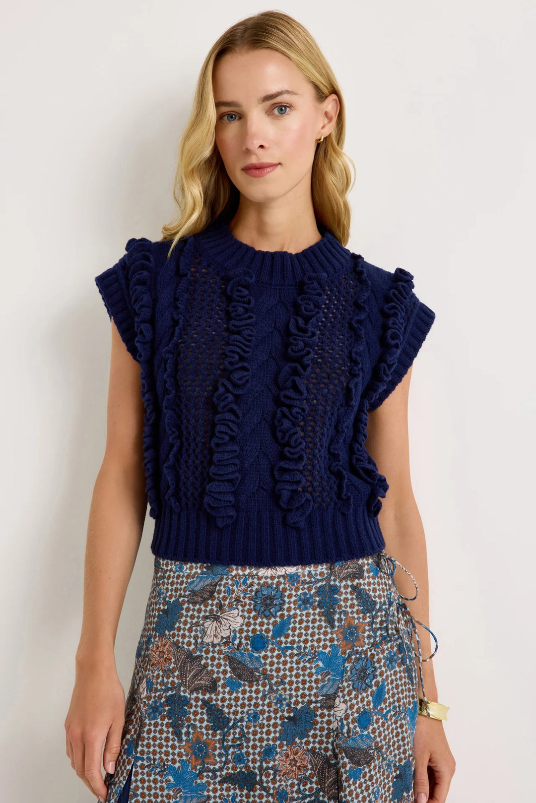 KENNEDY TOP in Navy