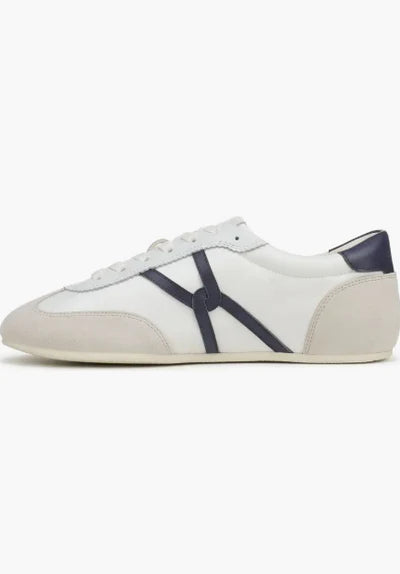 RIVIERA NYLON SNEAKER - COCONUT/NAVY
