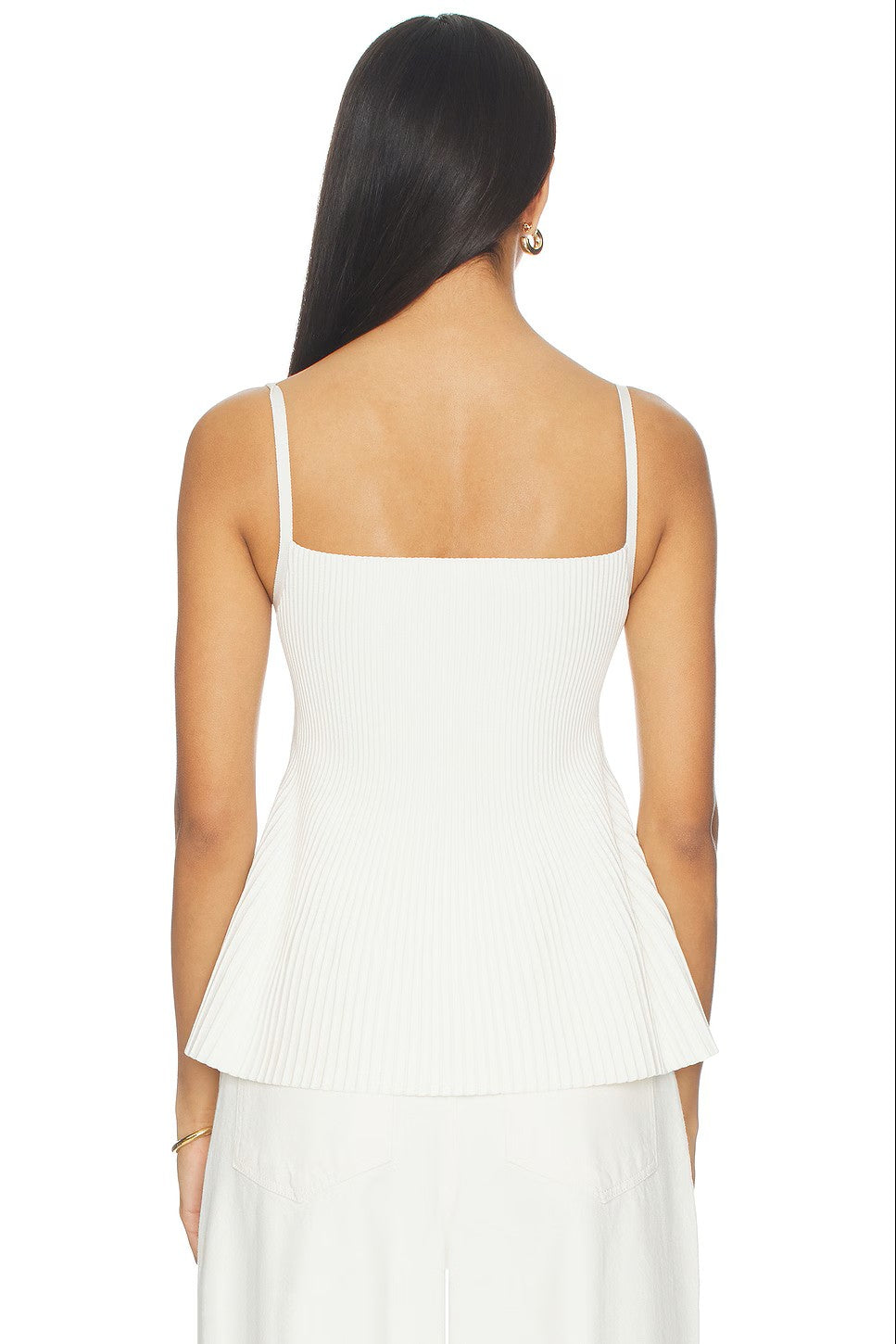 DL Peplum Tank Instasculpt™ Rib