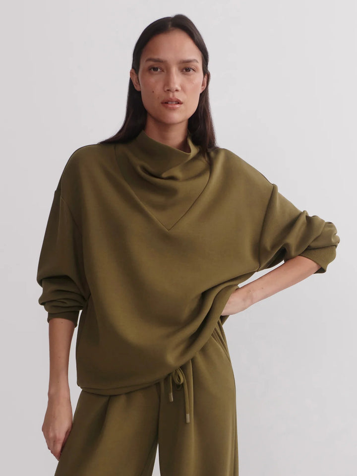 Betsy Sweat in Military Olive