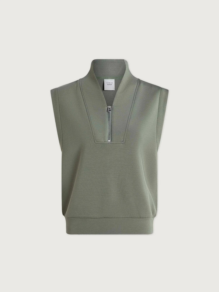 Loretta Half Zip in Shadow