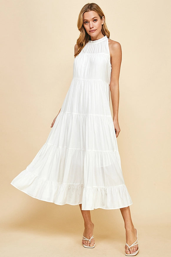 Halter Midi Dress