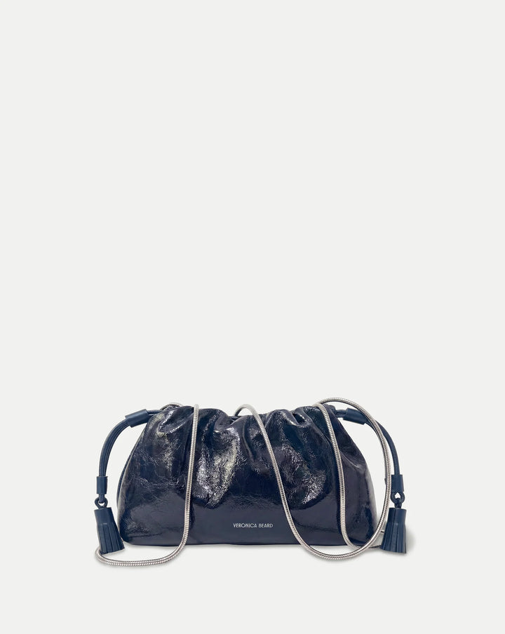 Small Veronica Beard Stash Bag in Navy