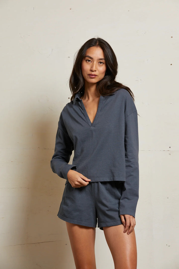 Alison Tennessee Jersey Collared Shirt