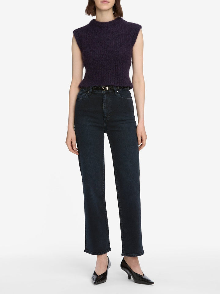 The Plush Vest in Royal Purple