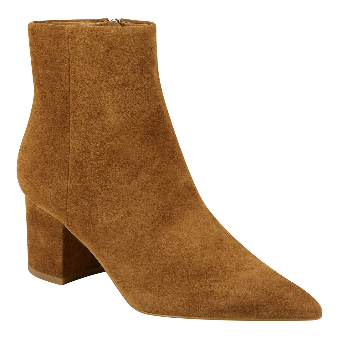 Jarli Bootie in Medium Natural Suede