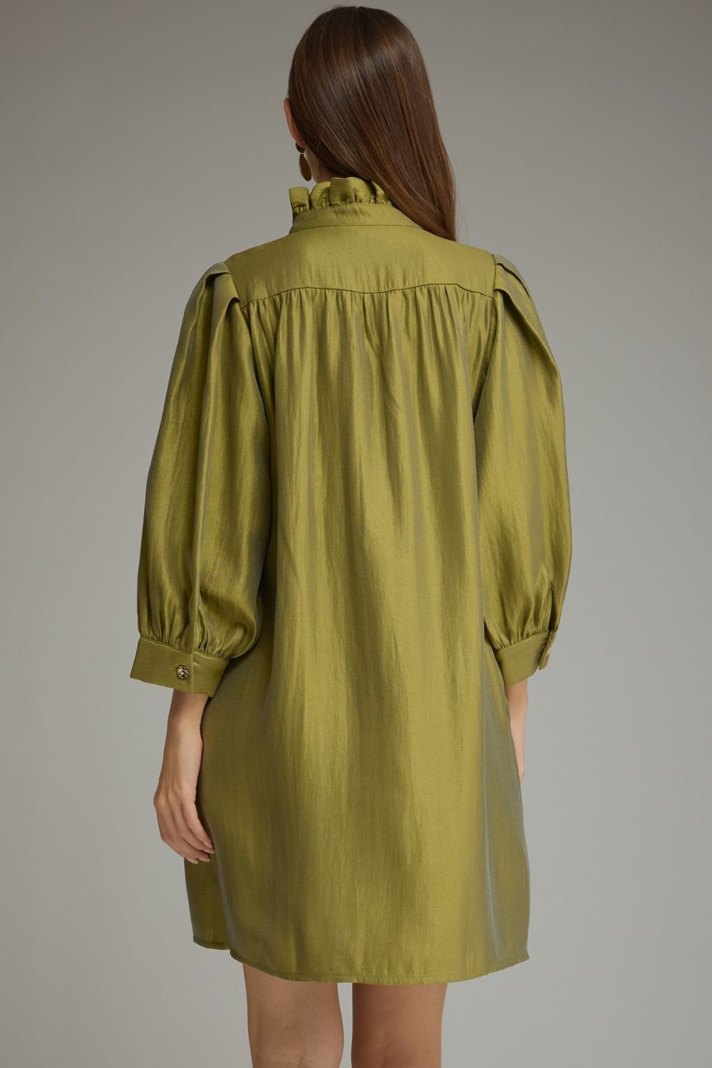 Long Sleeve Dress in Olive
