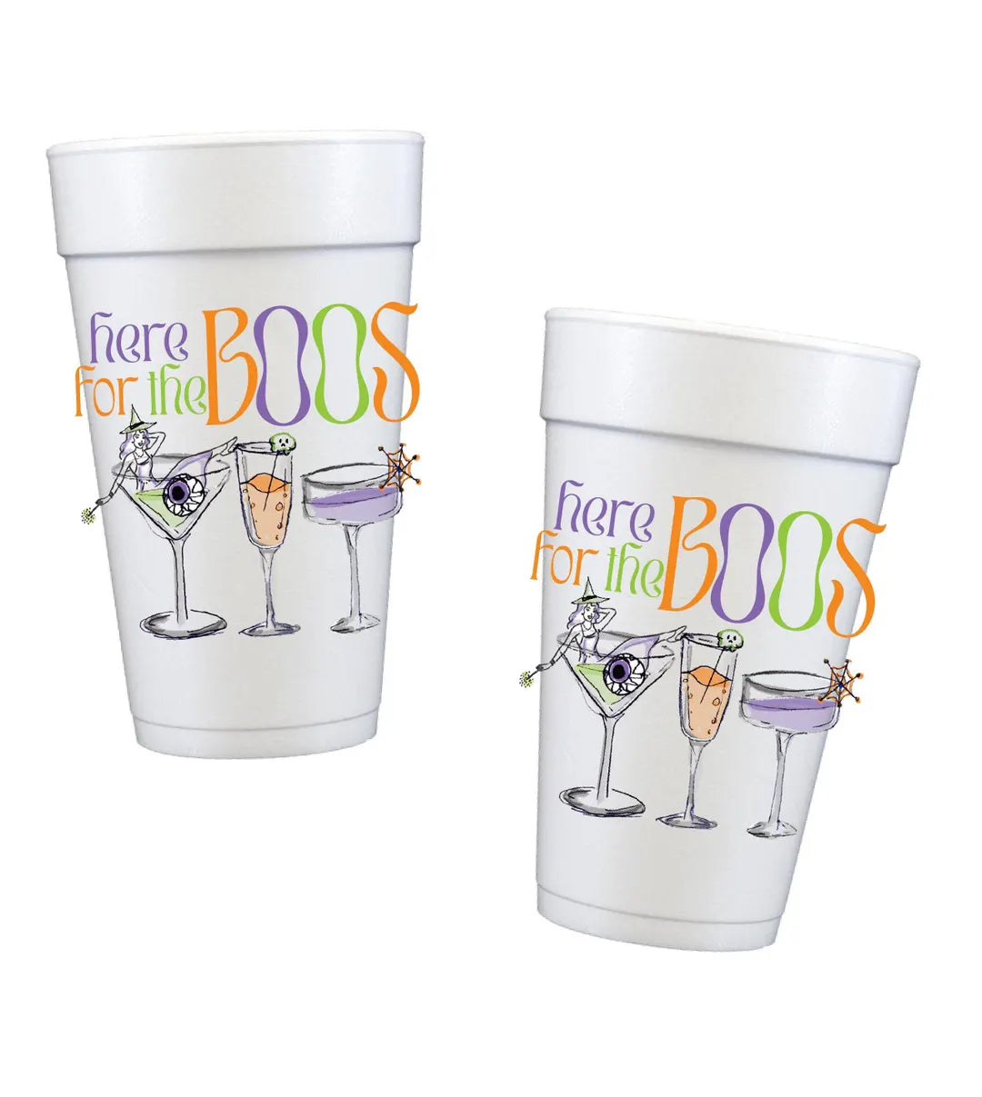 Here for the boos Styrofoam cups