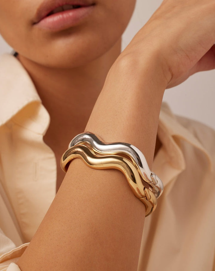 Ola bangle in Gold