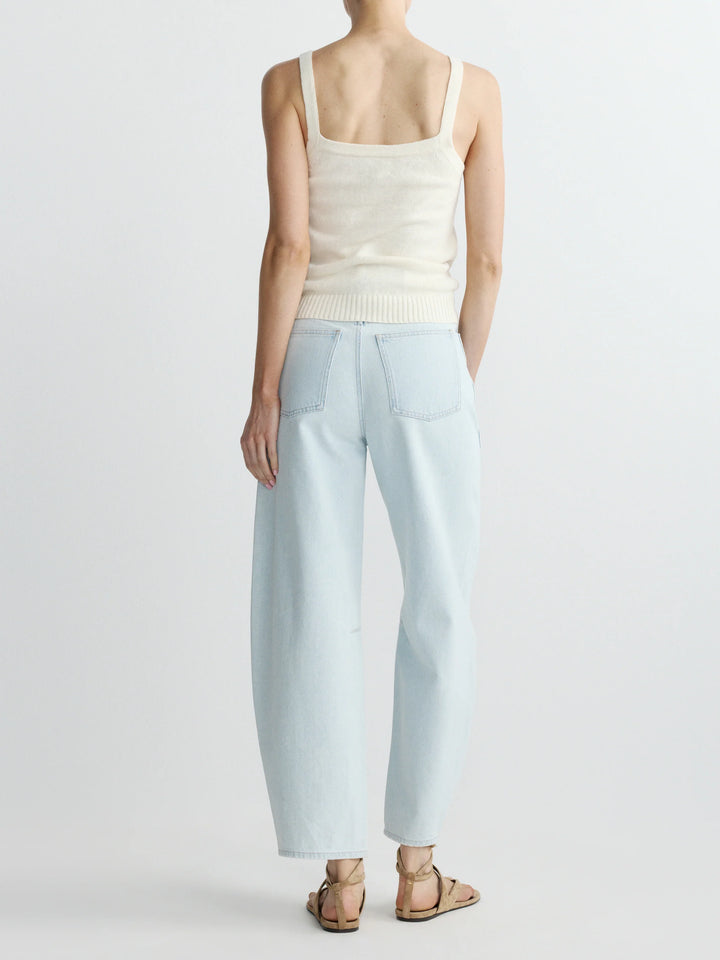 Micro Barrel Jean in Saltstone