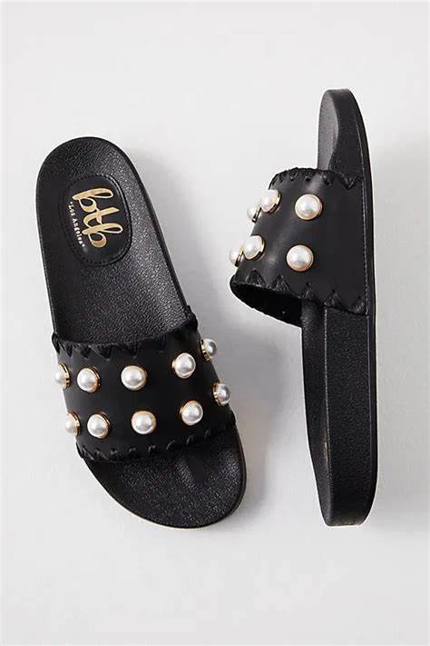 Cali Pool Slide in Black