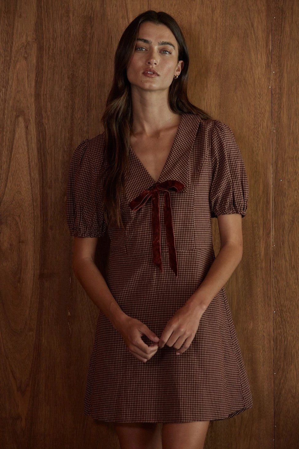 The Margot Gingham Dress
