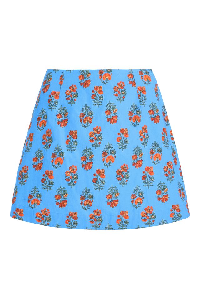 The Mini Skirt in Woodbine
