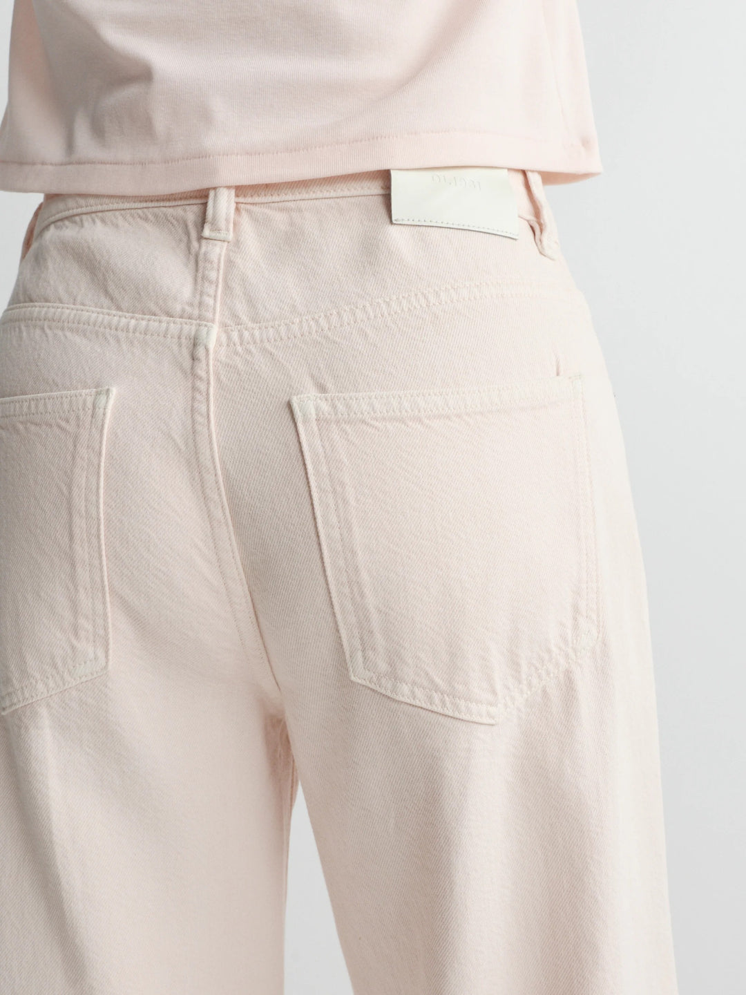 Alex Baggy Wide Leg Vintage in Ballet Pink
