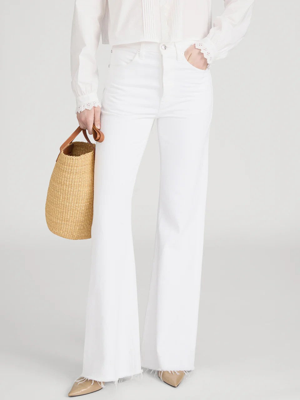 The Lax in White Raw Fray