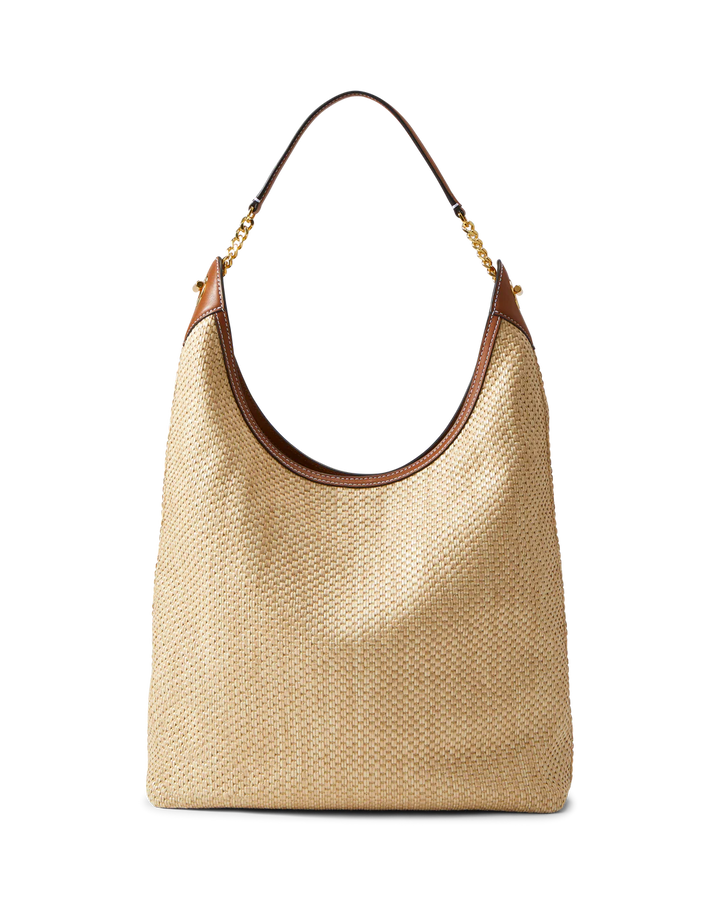 Jour Raffia Bag in Hazelwood/Natural