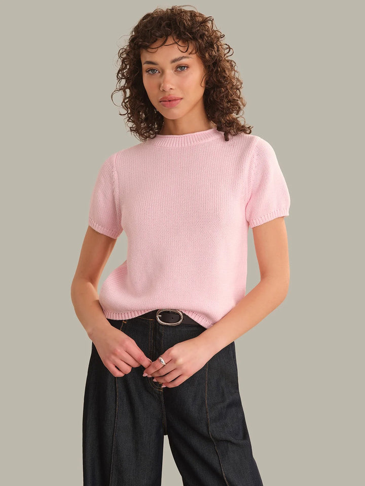 Banks Rolled Edge Sweater Tee
