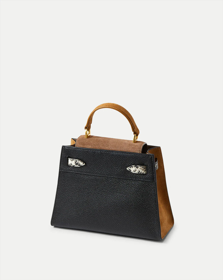 Dash Top-Handle Bag in Black Multi