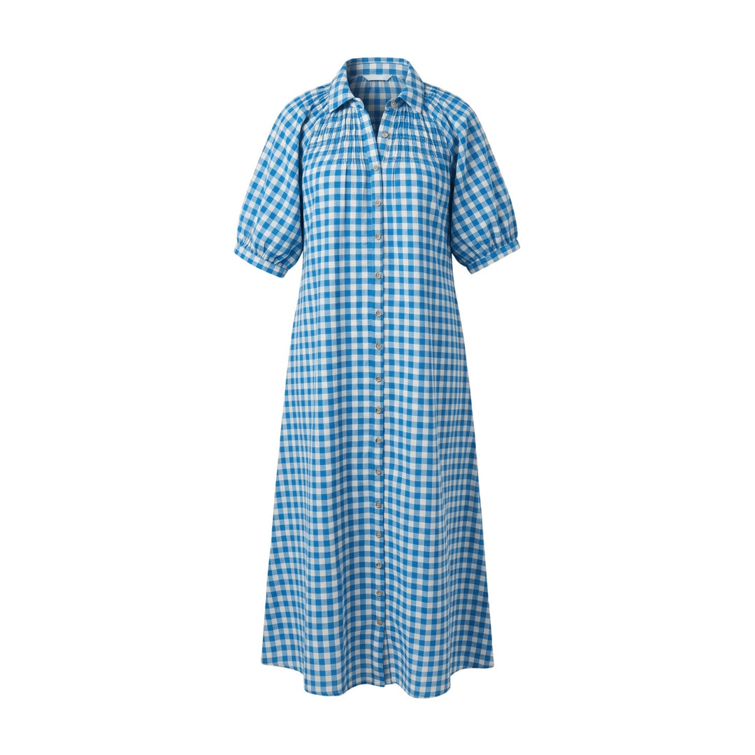Blue Bay Gingham Oasis Dress