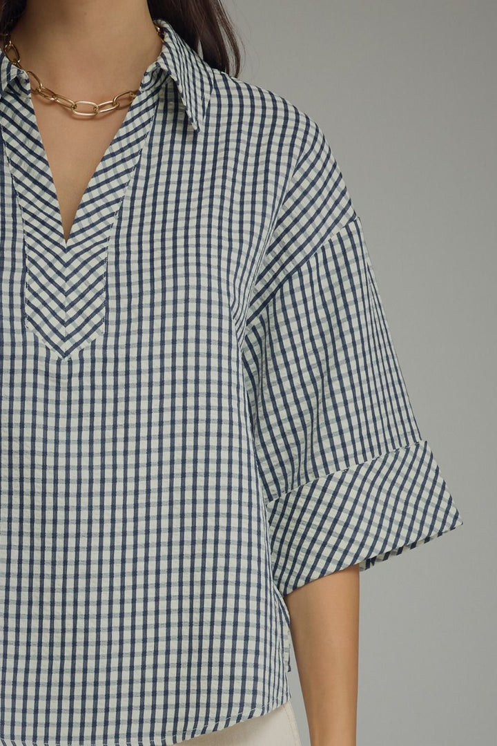Bluebell Gingham Blouse